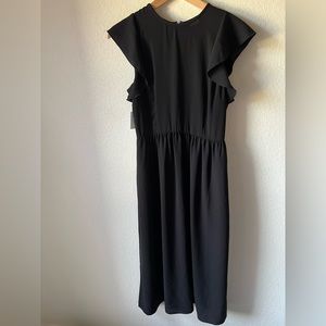 Aritzia Wilfred Fleurette Dress in Black Brand New